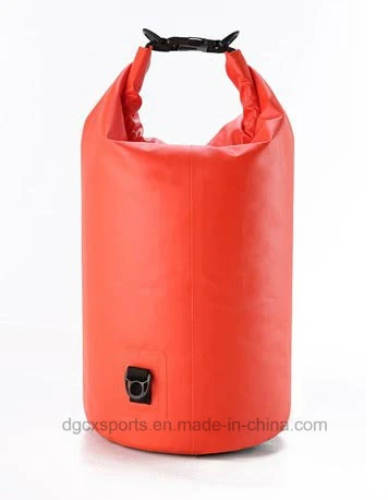 Outdoor Ocean 500d PVC Waterproof Dry Bag with Shoulder Strap, Waterproof Dry Bag Backpack 2L 5L 10L 20L 30L Storage Bag