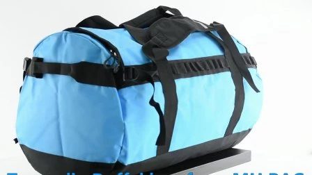 Waterproof Tarpaulin PVC Sports Duffel Weekend Travel Bag